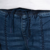 Pantalón de azul marino negro cordón