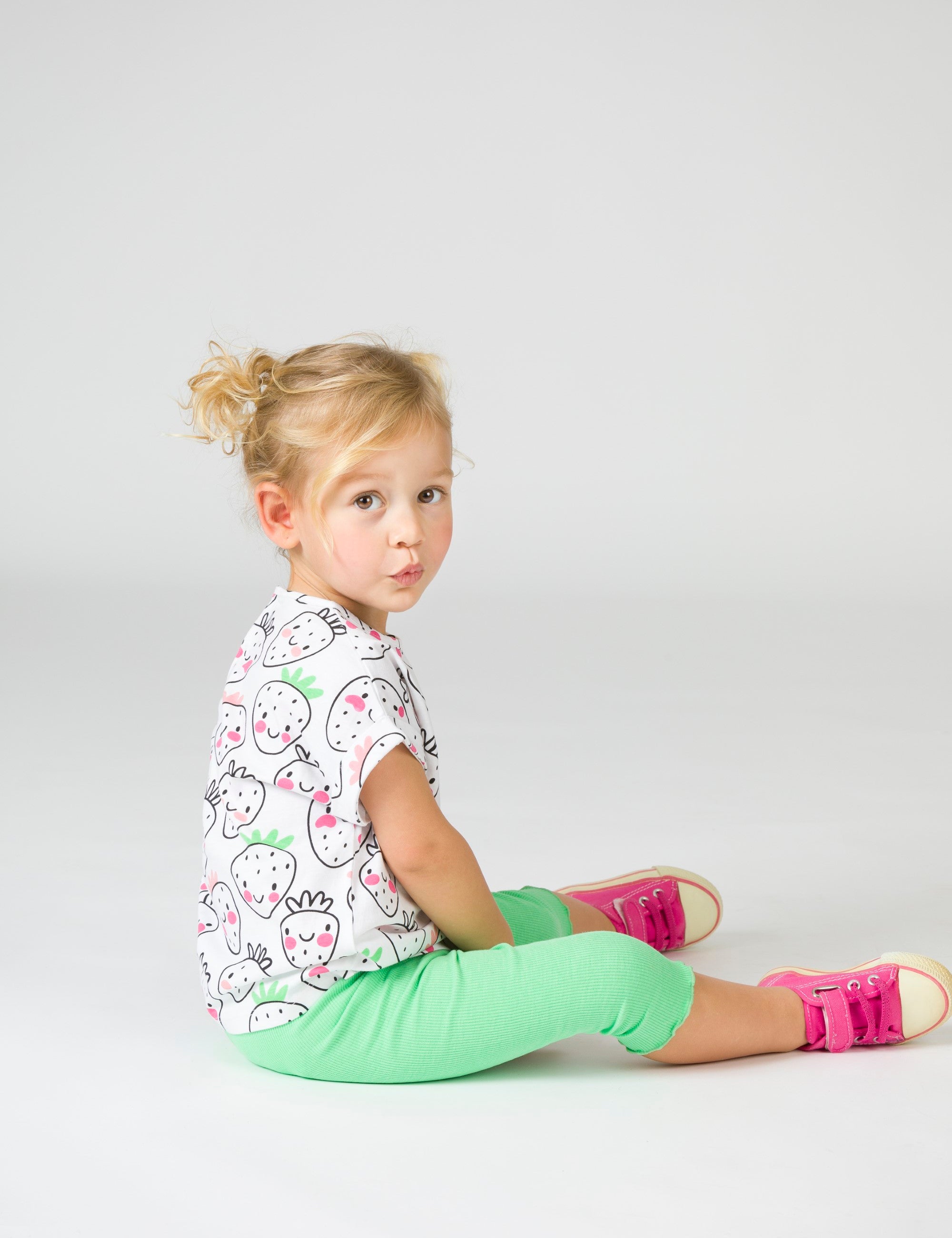 Legging de bebé verde VERANO/Charanga