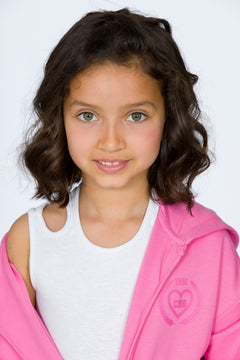 Sudadera de niña fucsia VERANO/Charanga