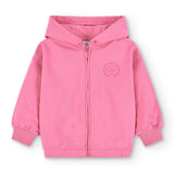 Sudadera de niña fucsia VERANO/Charanga