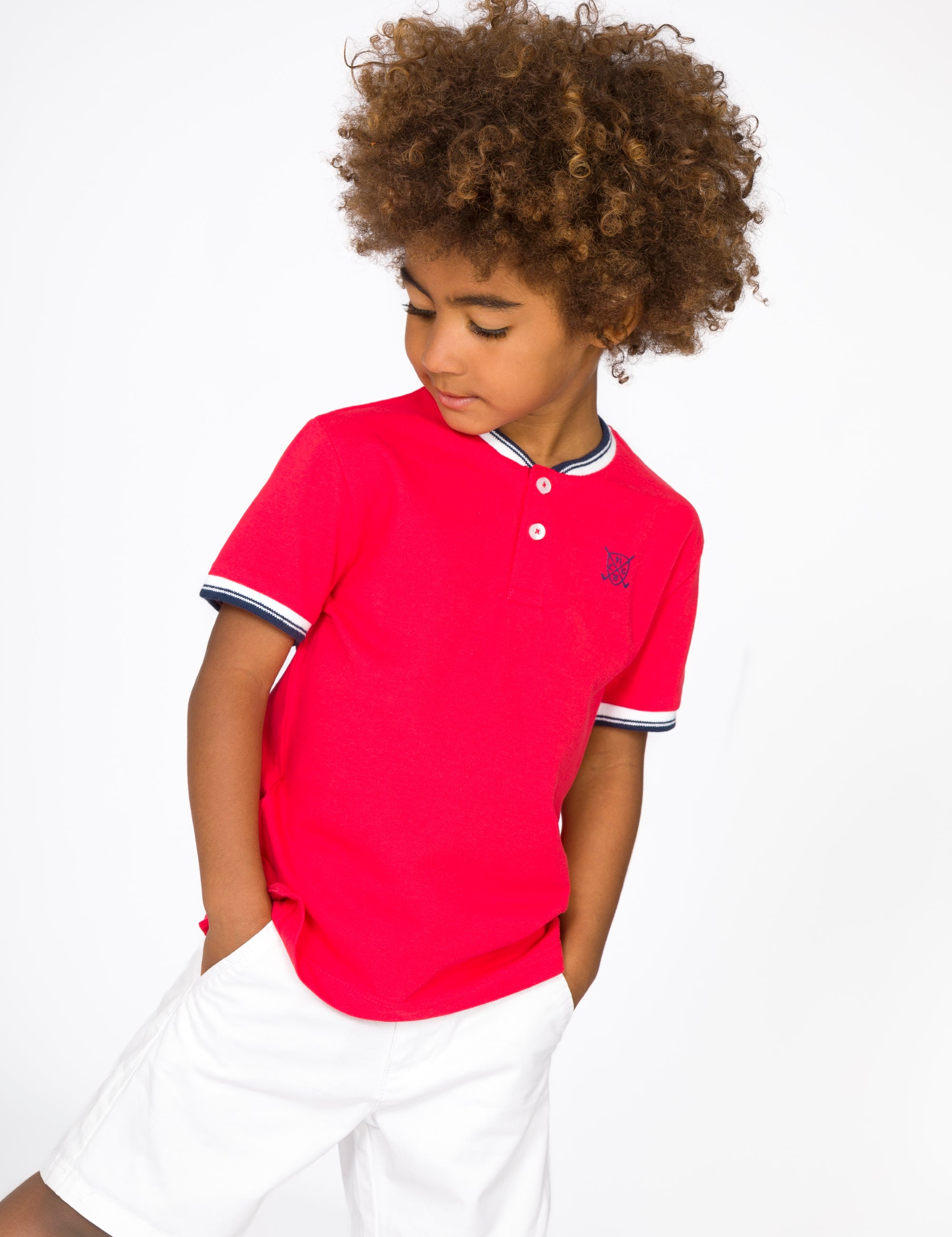 Polo de niño rojo VERANO/Charanga