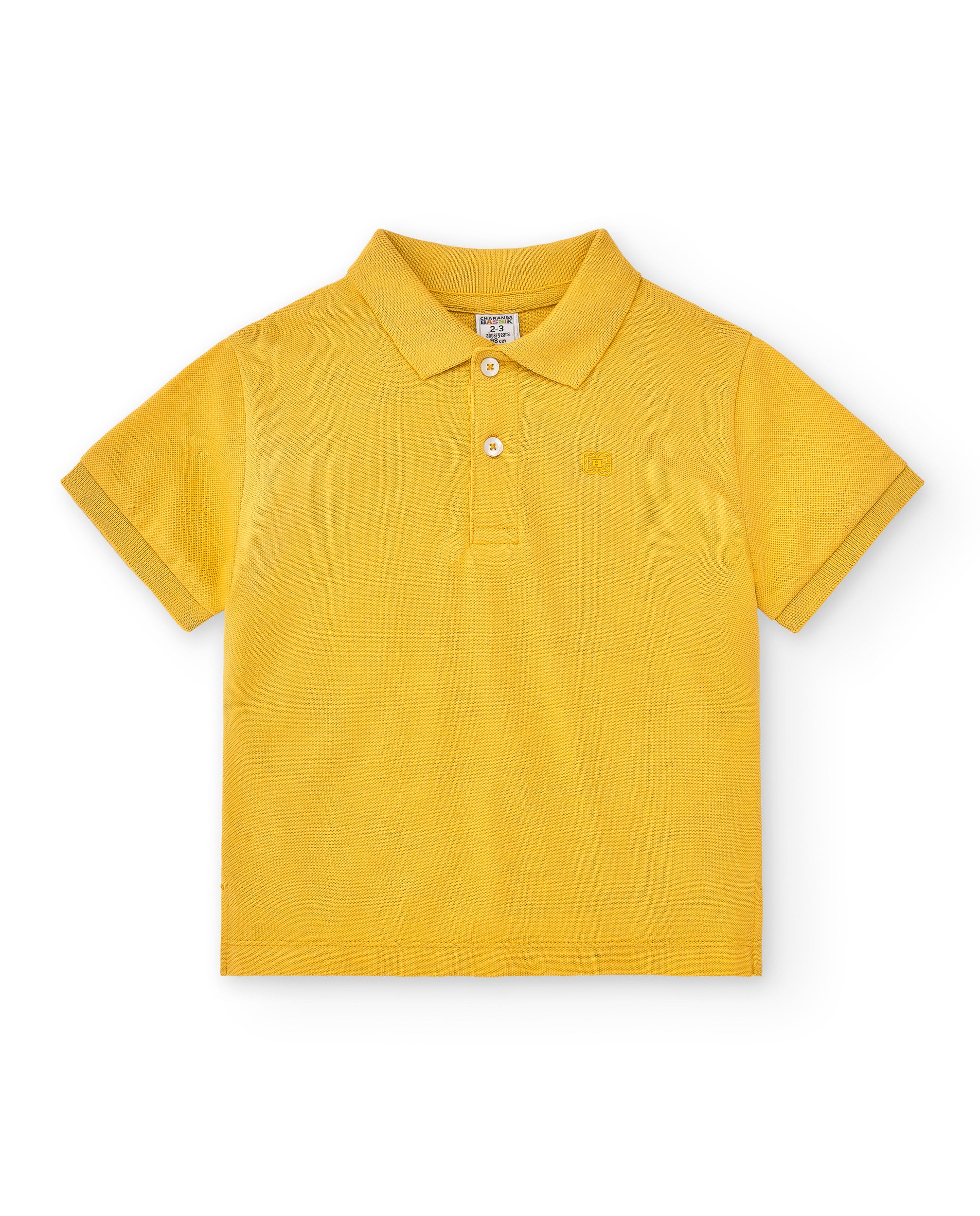 Polo de niño mostaza VERANO/Charanga