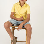 Polo de niño amarillo VERANO/Charanga