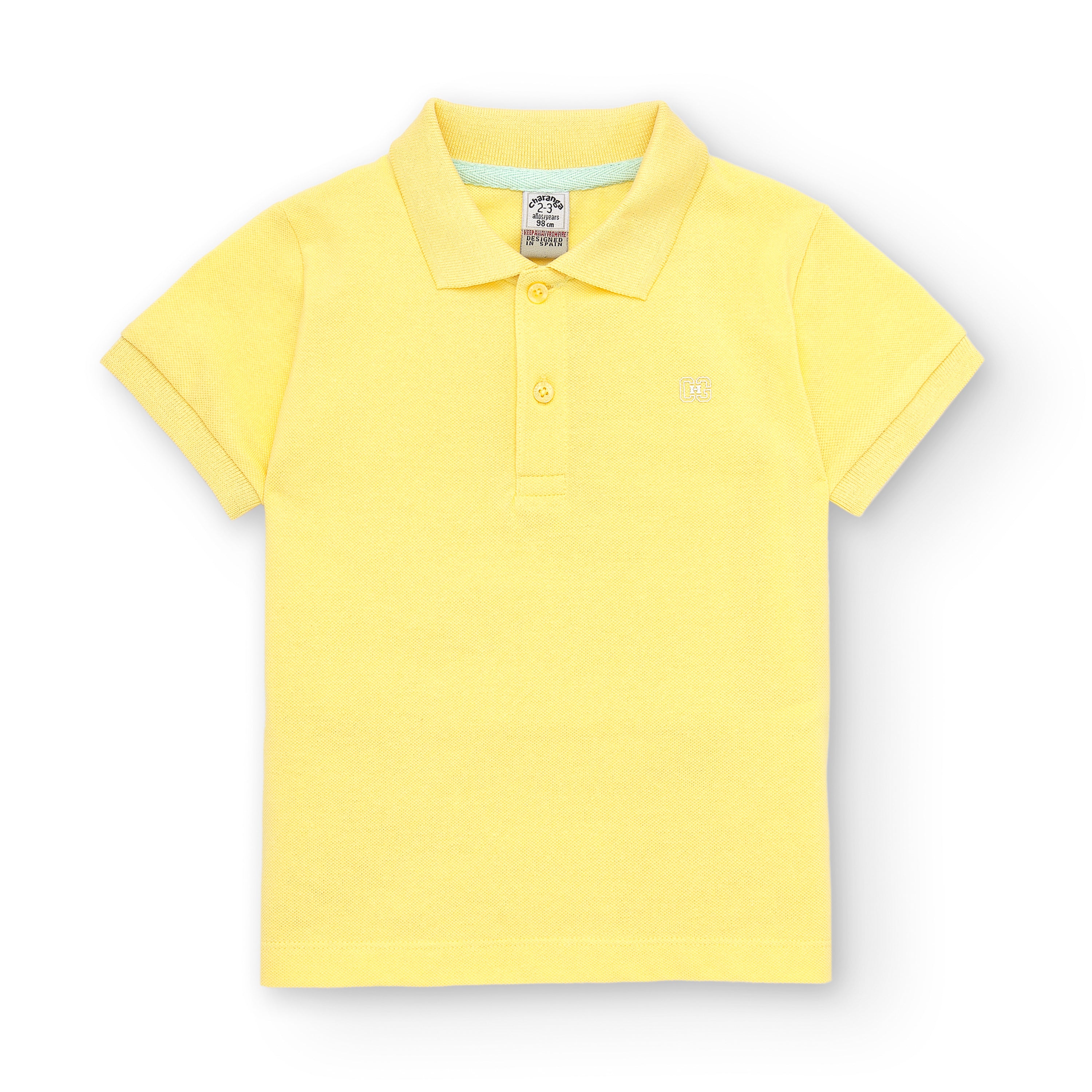 Polo de niño amarillo VERANO/Charanga