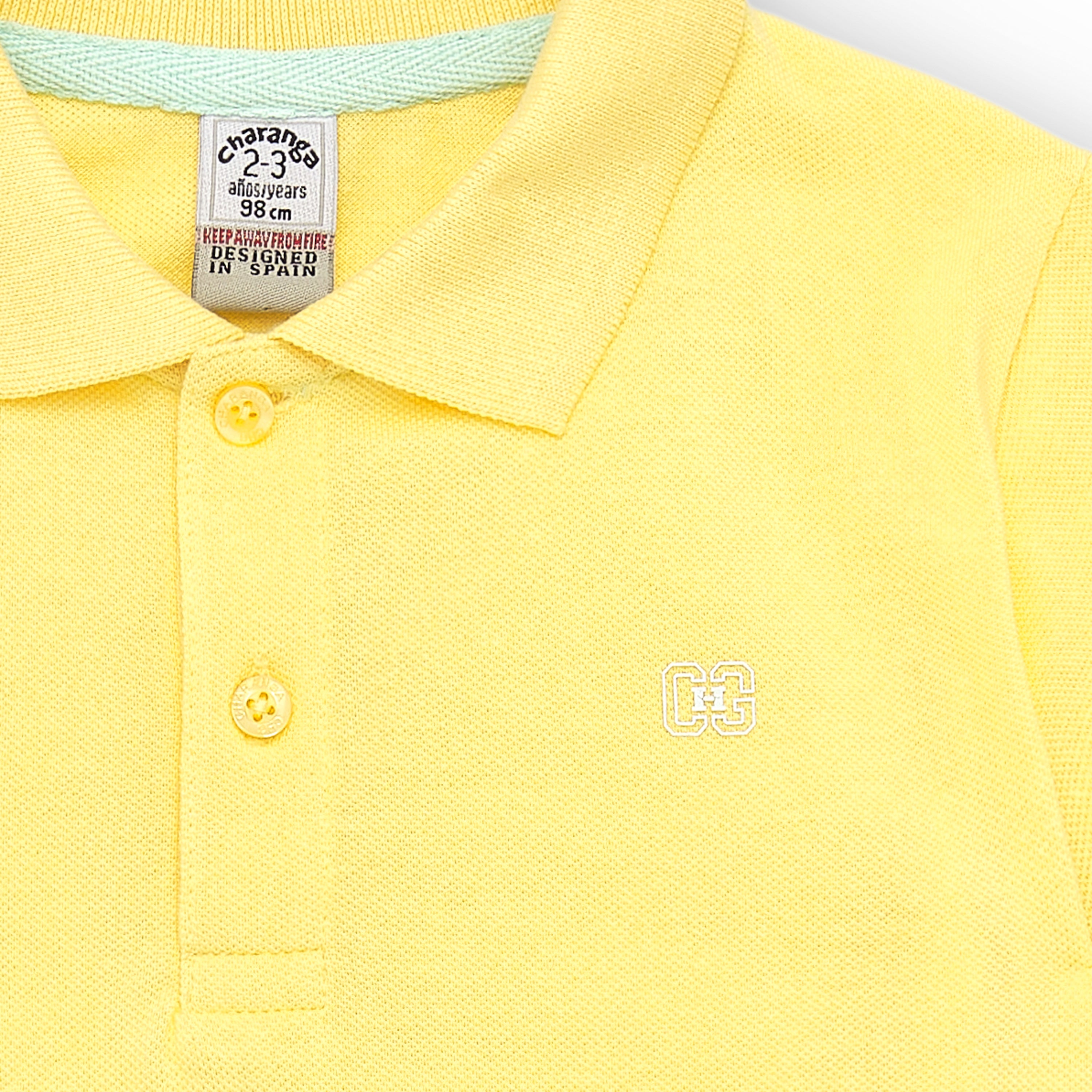 Polo de niño amarillo VERANO/Charanga