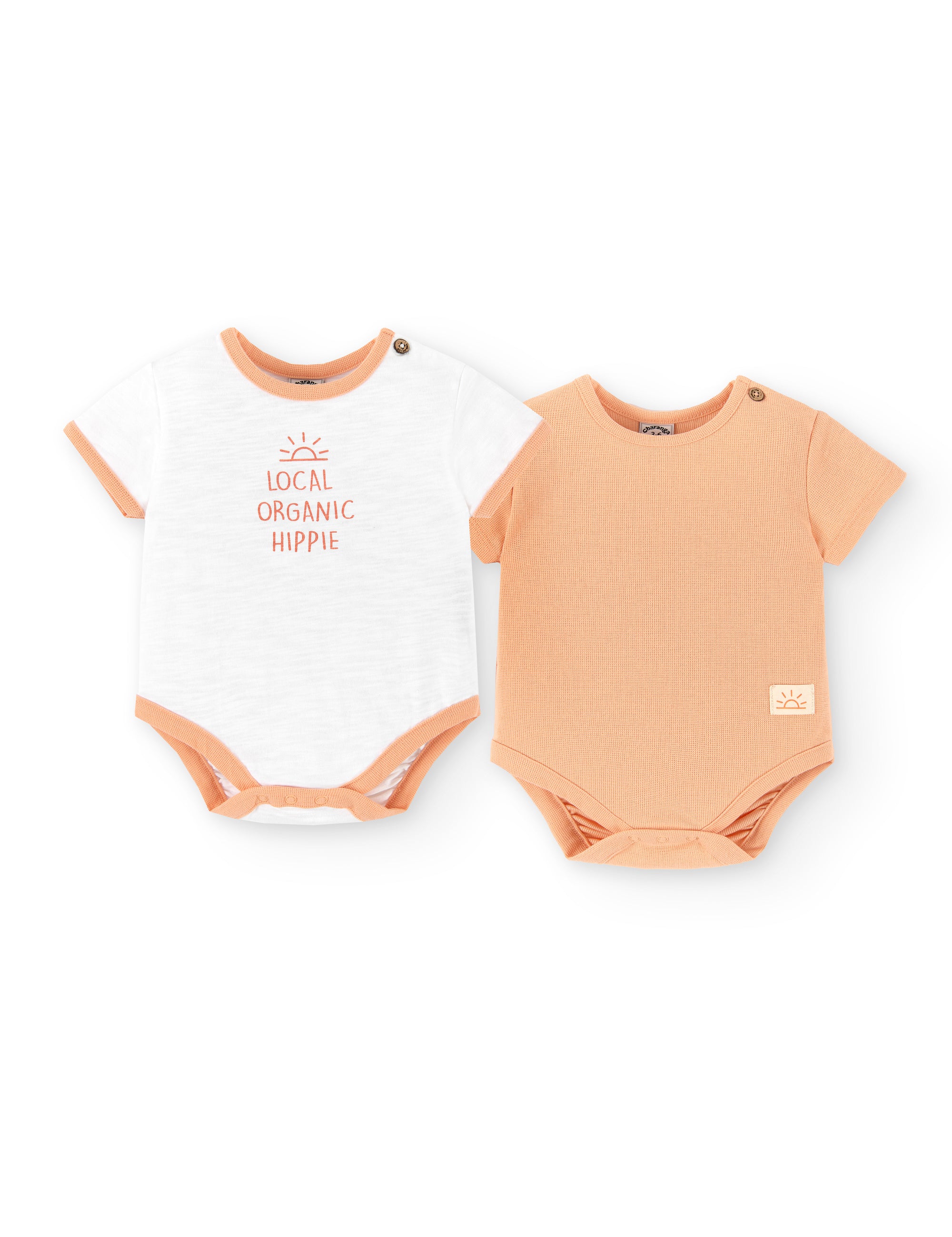 Pack de bodies de recién nacido multicolor VERANO/Charanga