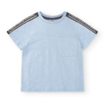 Camiseta de niño celeste VERANO/Charanga