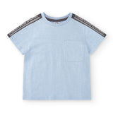Camiseta de niño celeste VERANO/Charanga