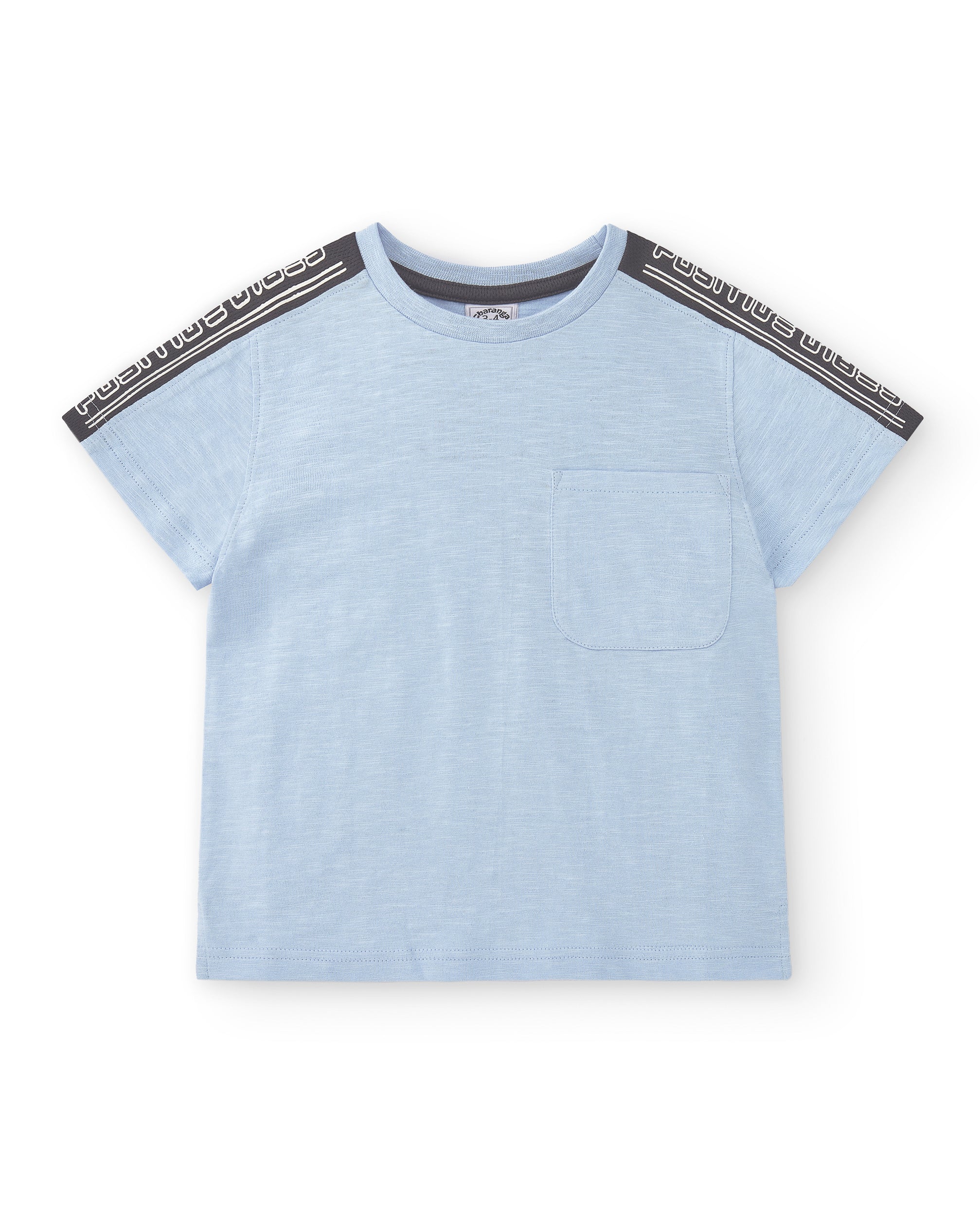 Camiseta de niño celeste VERANO/Charanga
