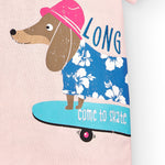 Camiseta de niño rosa VERANO/Charanga