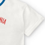 Camiseta de bebé crudo california VERANO/Outlet