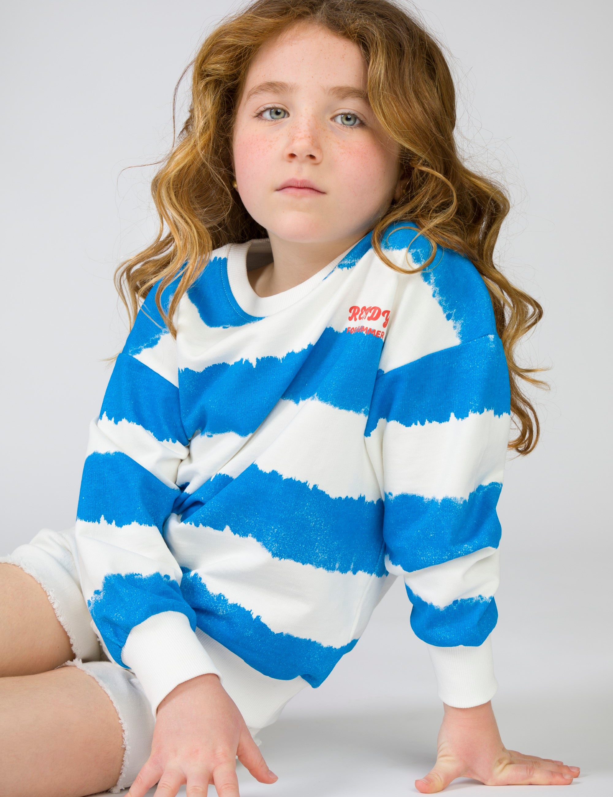 Sudadera de niña estampada VERANO/Outlet