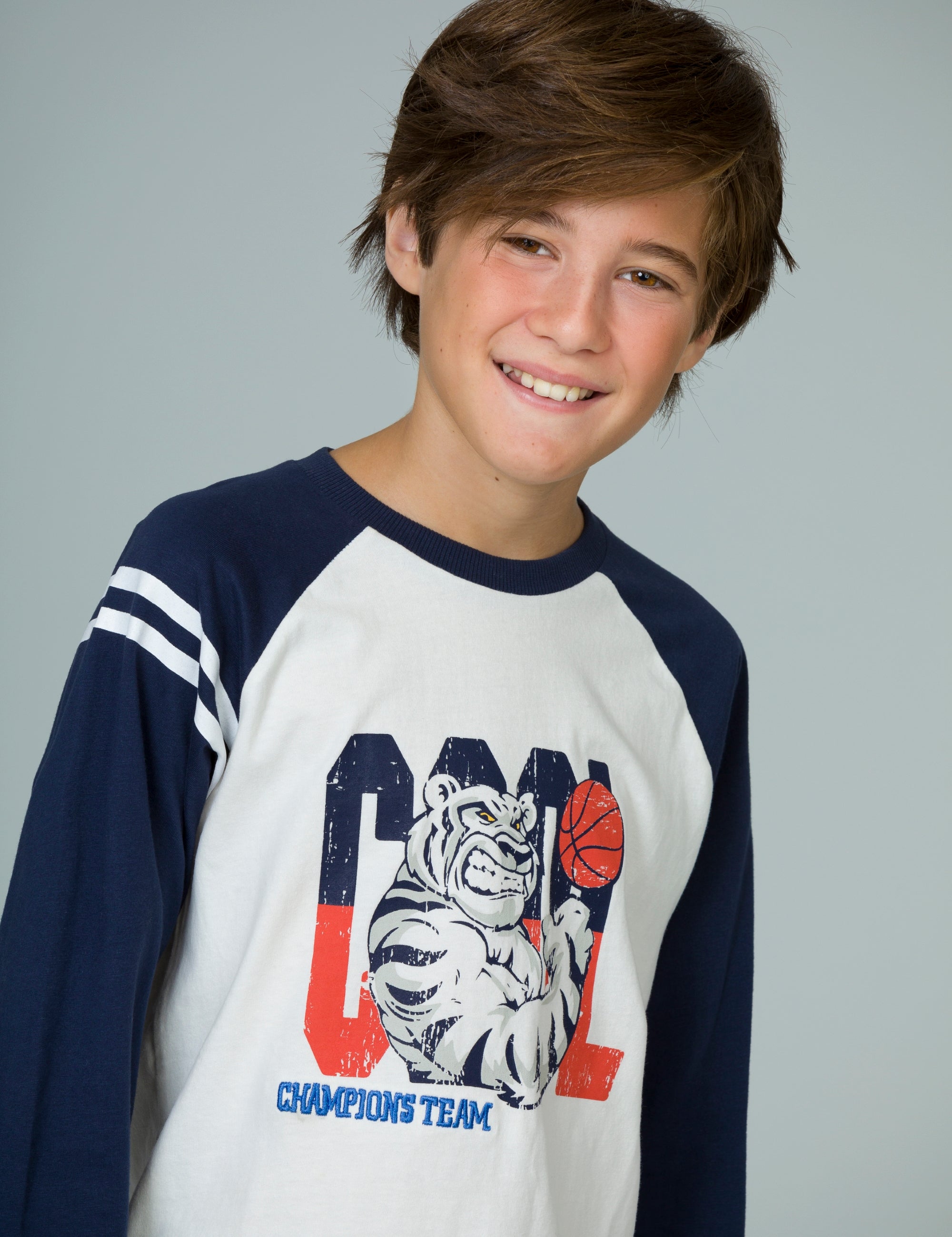 Camiseta de niño marino Charanga