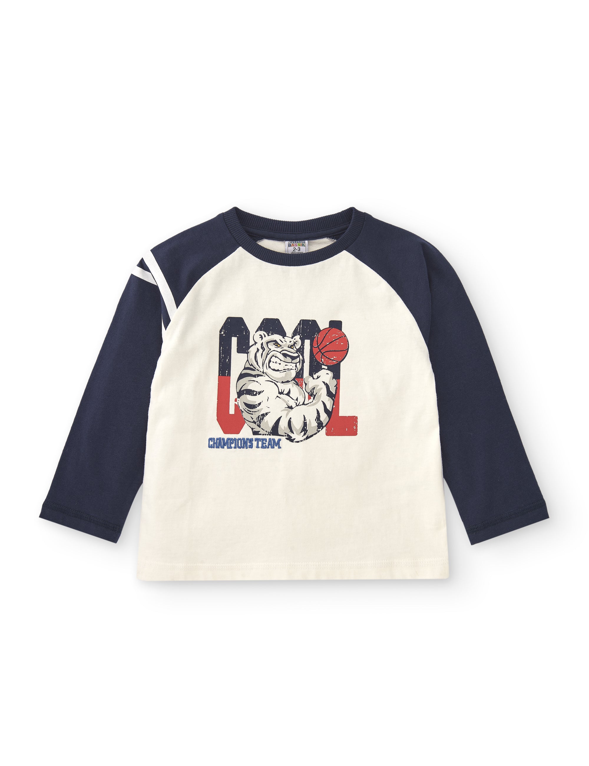 Camiseta de niño marino Charanga