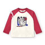 Camiseta de niño rojo