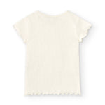 Camiseta de niña crudo VERANO/Charanga