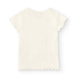 Camiseta de niña crudo VERANO/Charanga