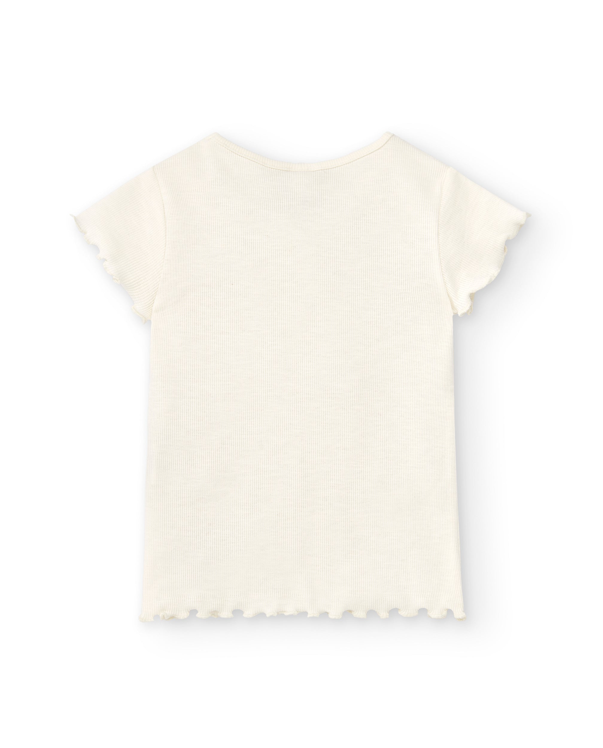 Camiseta de niña crudo VERANO/Charanga