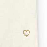 Camiseta de niña crudo VERANO/Charanga