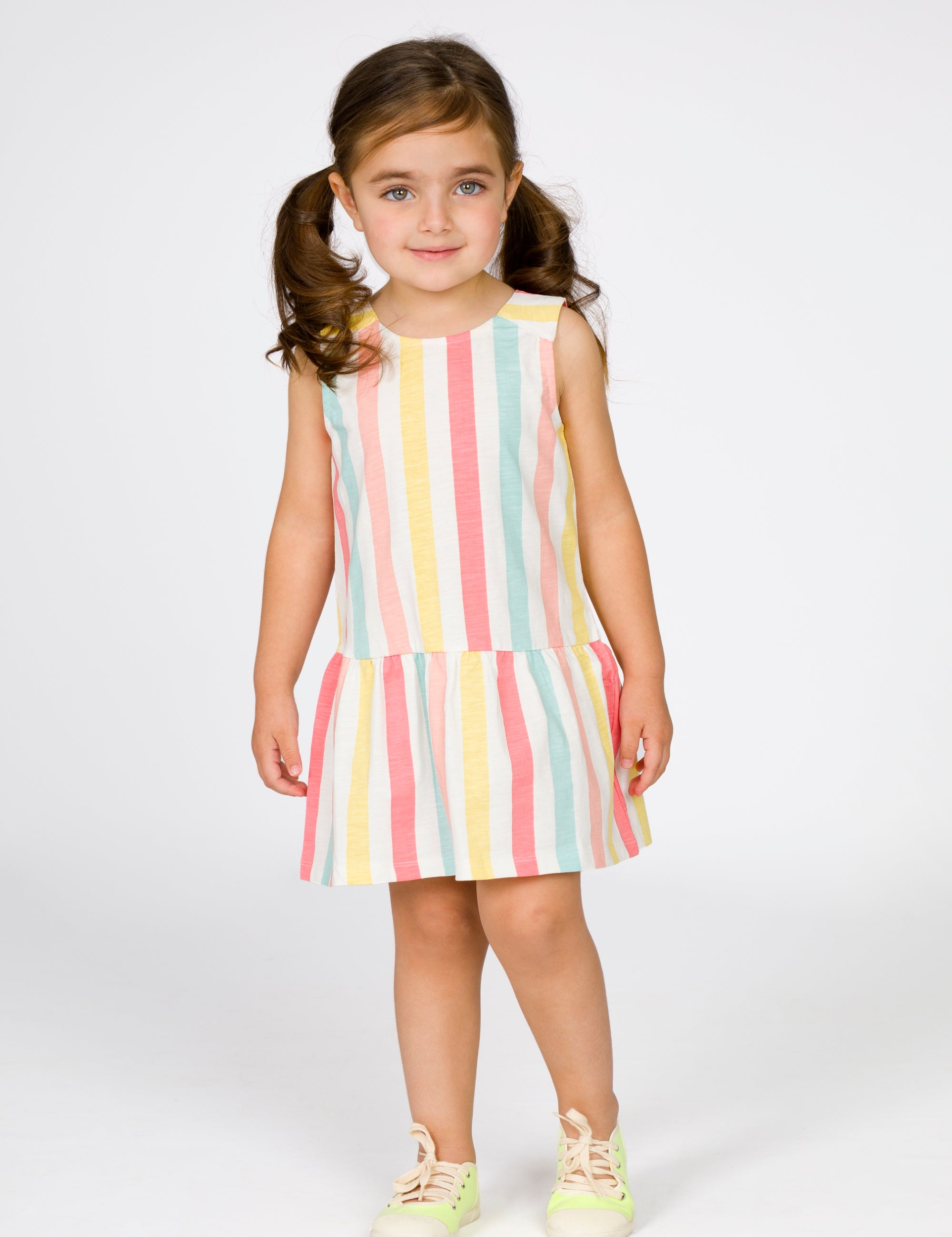 Vestido de bebé listado VERANO/Charanga