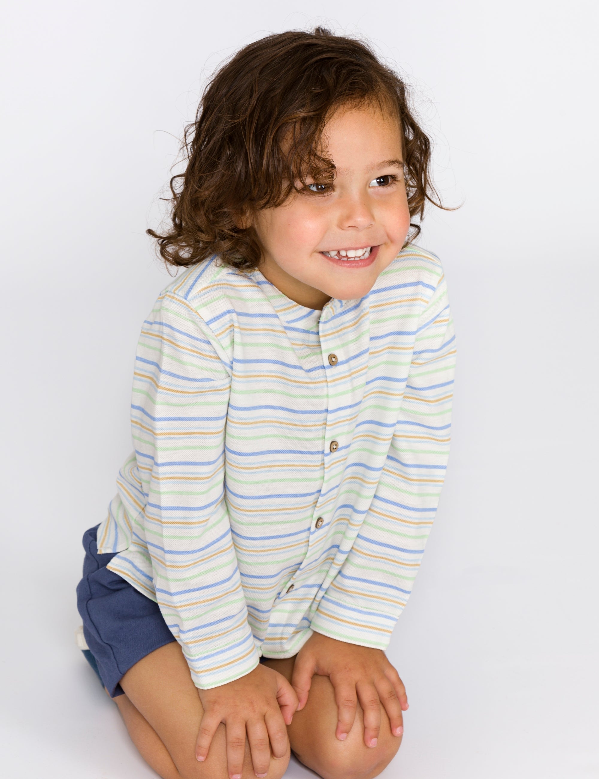 Camisa de bebé listado VERANO/Outlet