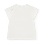 Camiseta de niña crudo VERANO/Charanga