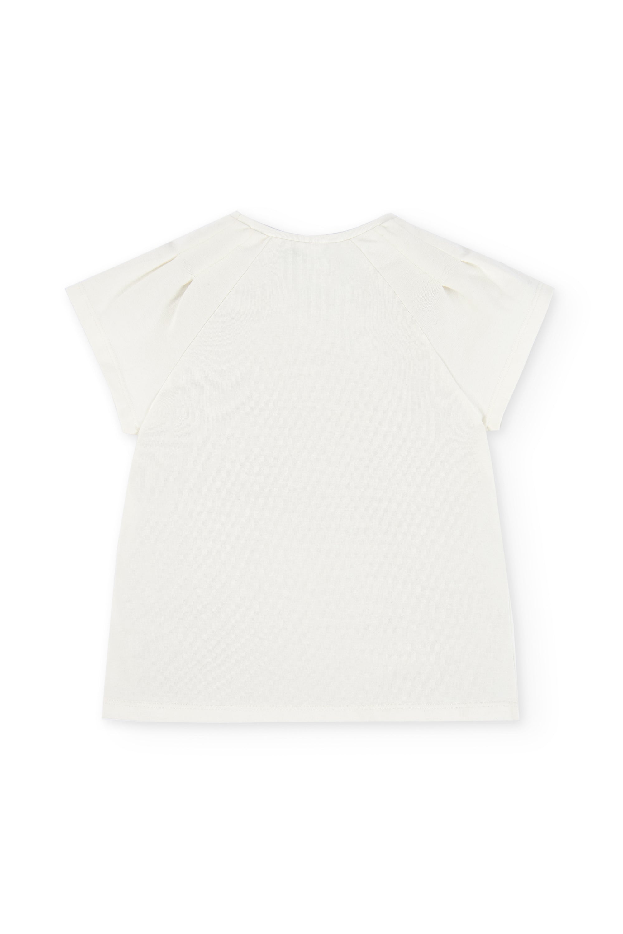 Camiseta de niña crudo VERANO/Charanga