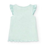 Camiseta de niña aguamarina VERANO/Charanga