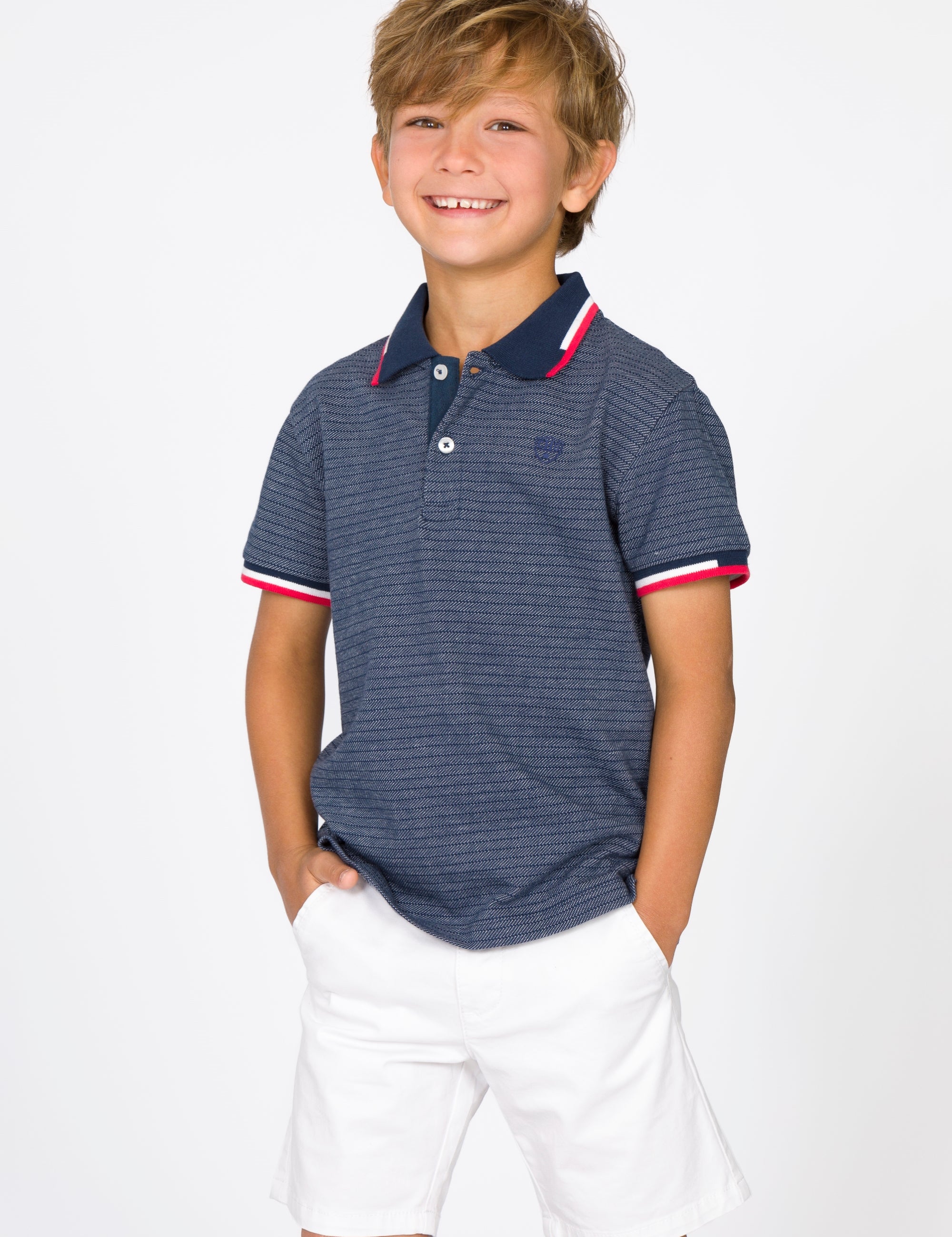 Polo de niño marino VERANO/Charanga