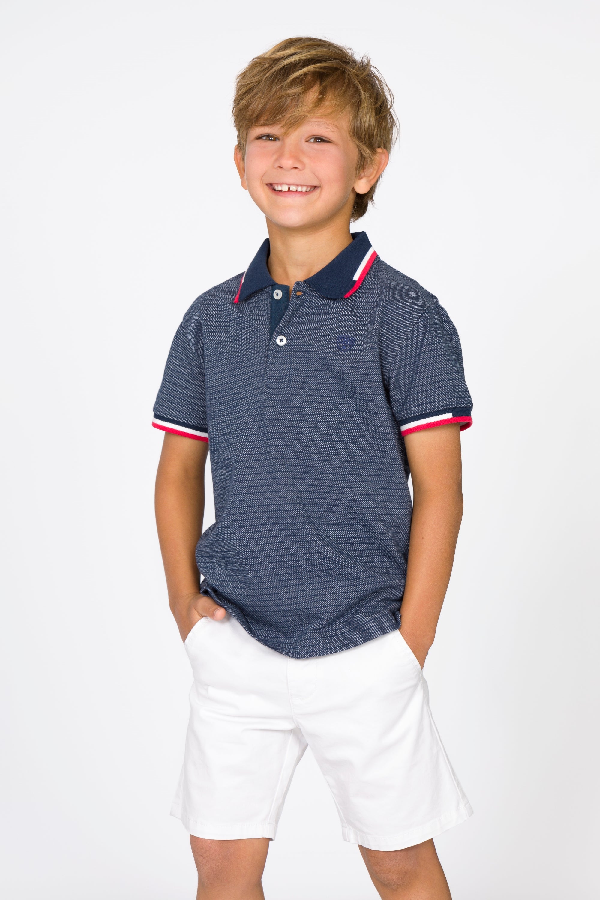 Polo de niño marino VERANO/Charanga