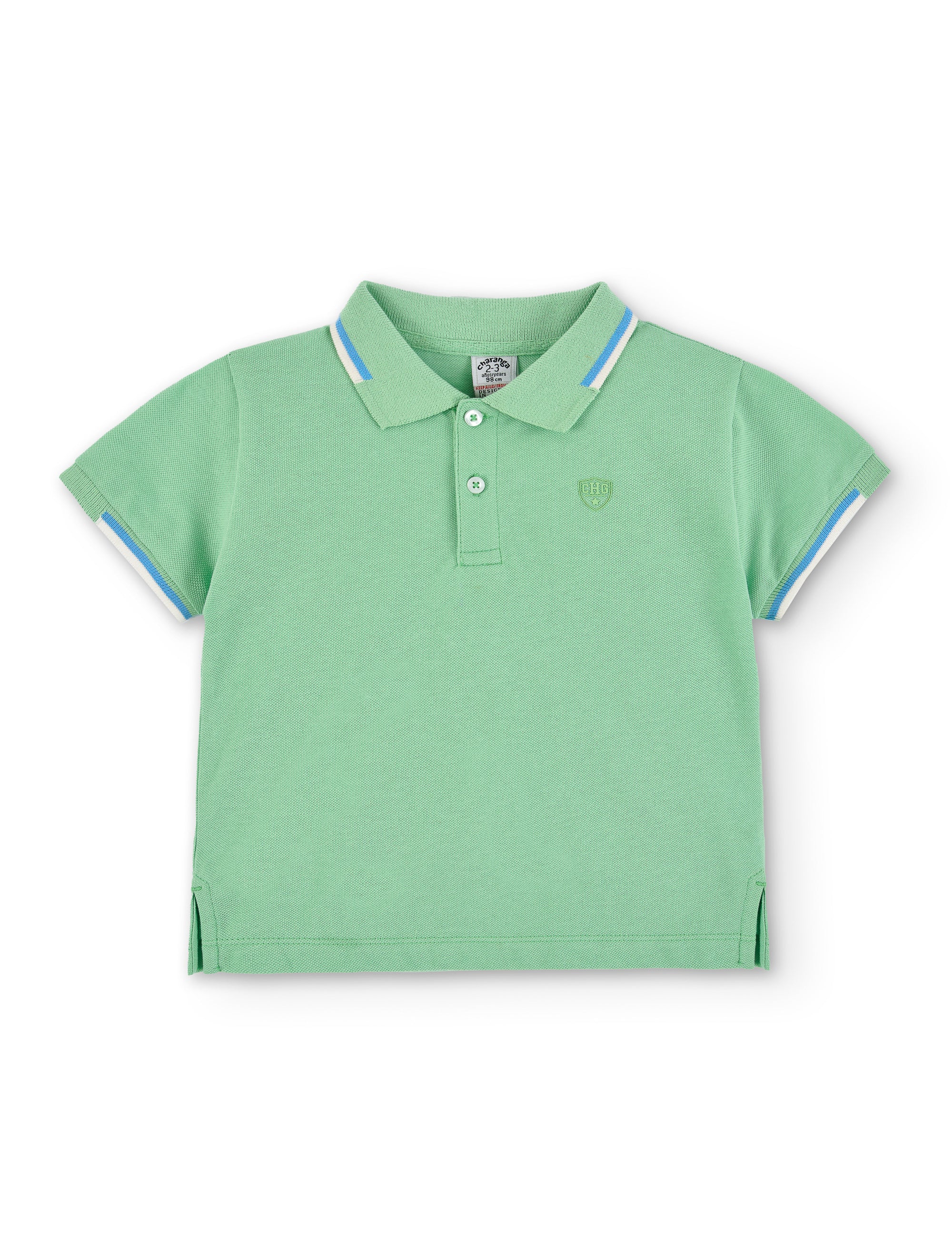 Polo de niño verde VERANO/Charanga
