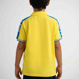 Polo amarillo con detalles en los hombros niño - Cádiz CF