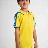 Polo amarillo con detalles en los hombros niño - Cádiz CF