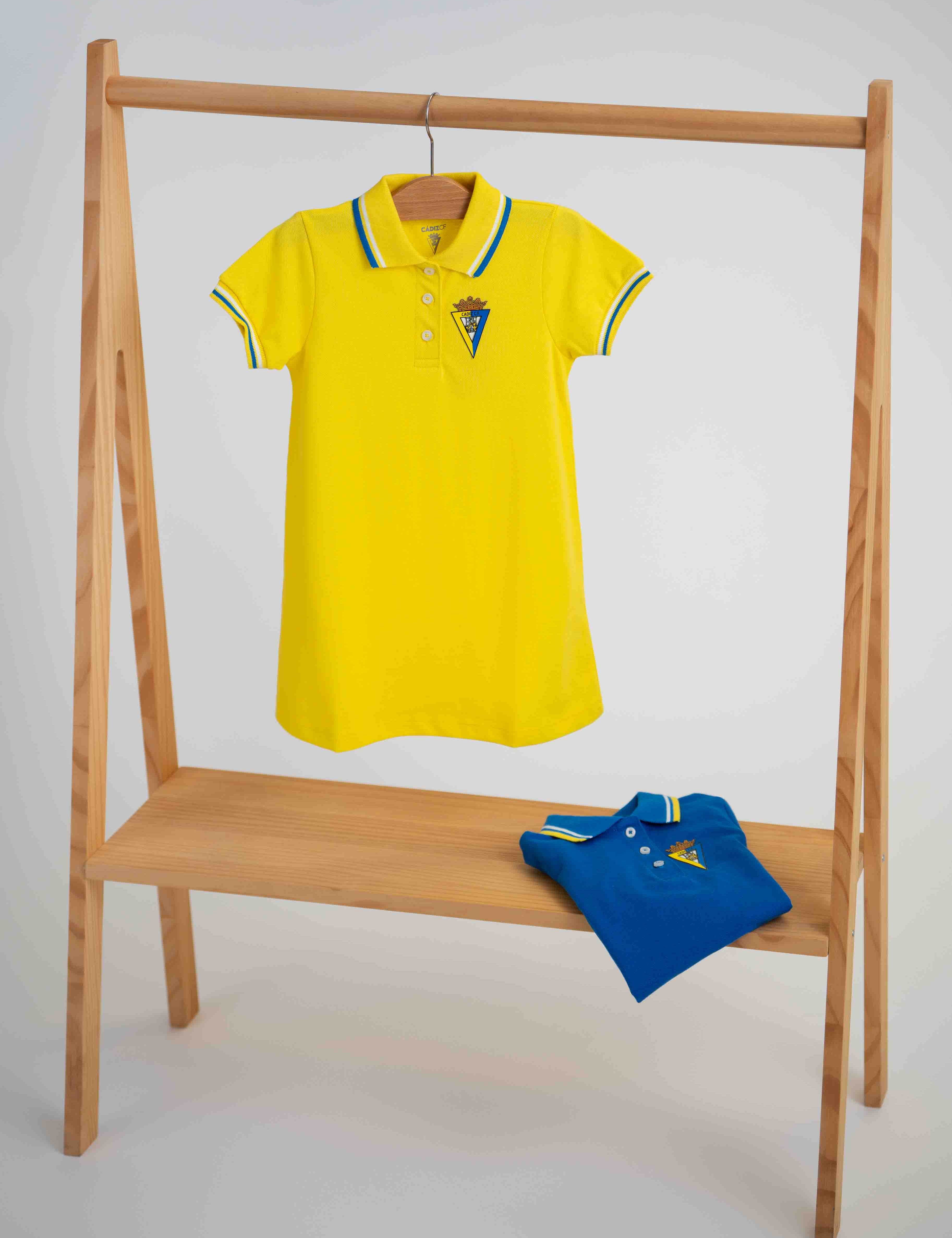 Vestido amarillo niña - Cádiz CF
