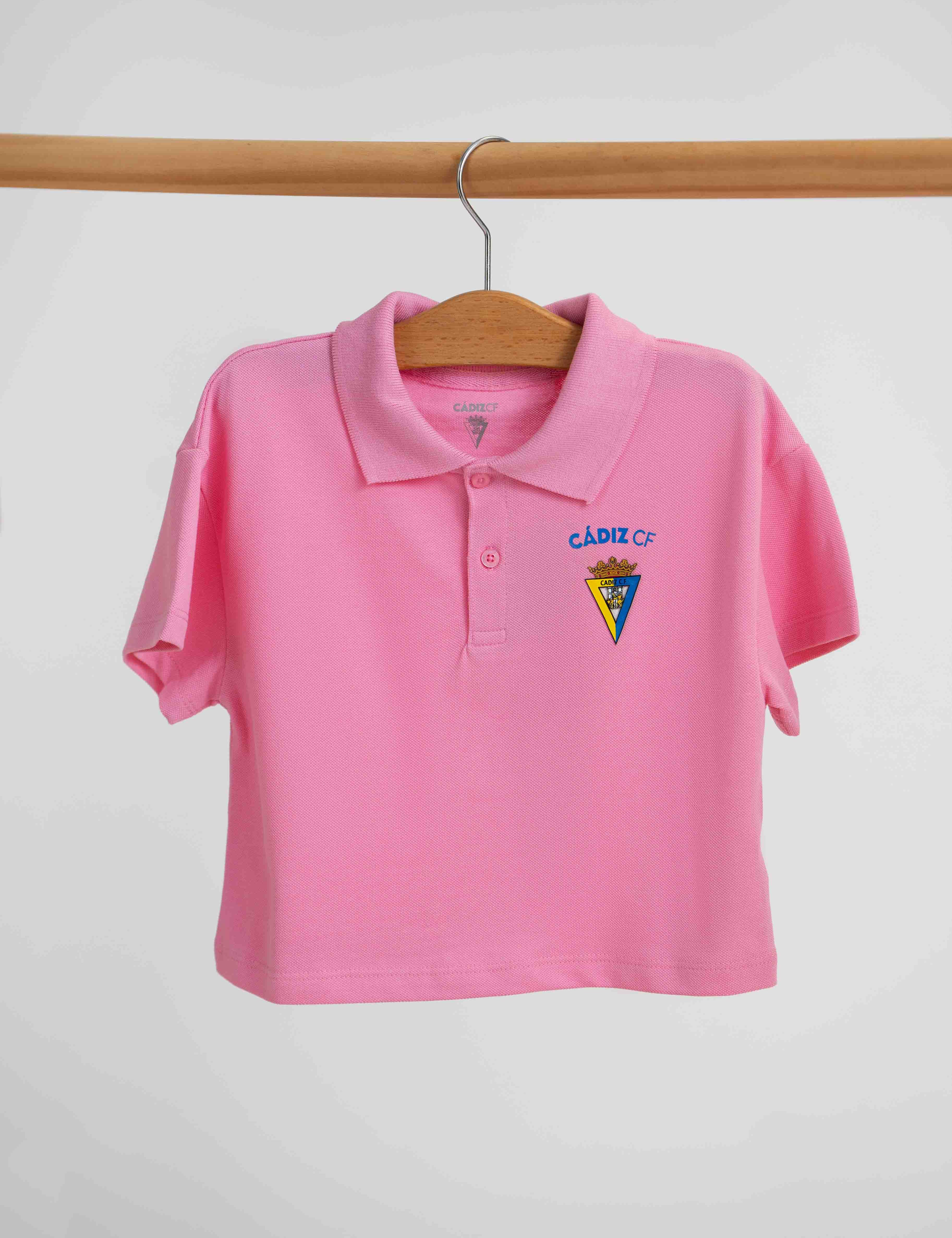 Polo de niña rosa - Cádiz CF