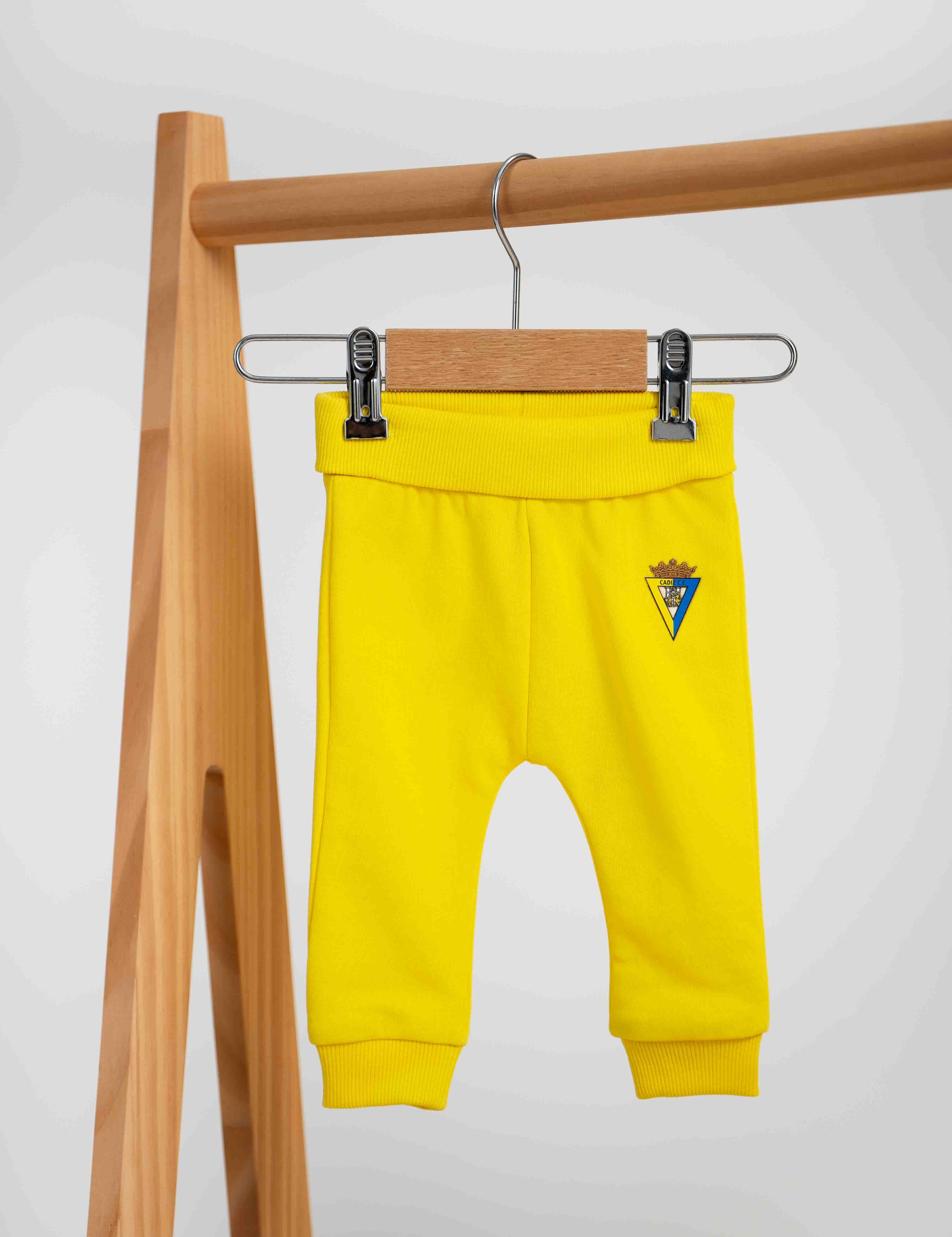 Pantalón amarillo recién nacido - Cádiz CF