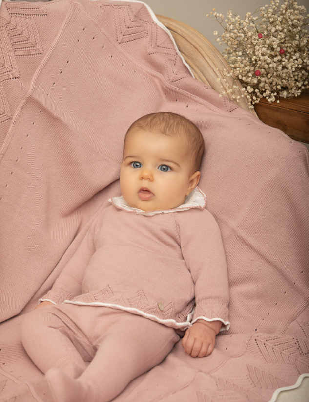 Conjunto dos piezas rosa recién nacido | Dr. Kid by Charanga