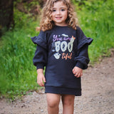 Vestido de niña en color antracita bootiful Charanga