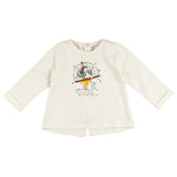 Camiseta de bebé color crudo Outlet