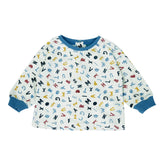 Camiseta de recién nacido estampado de letras Outlet