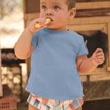 Camisa de niño azul Cocote & Charanga VERANO/Outlet