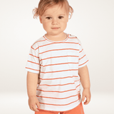 Camiseta de bebé coral