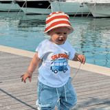 Camiseta de bebé niño color blanco