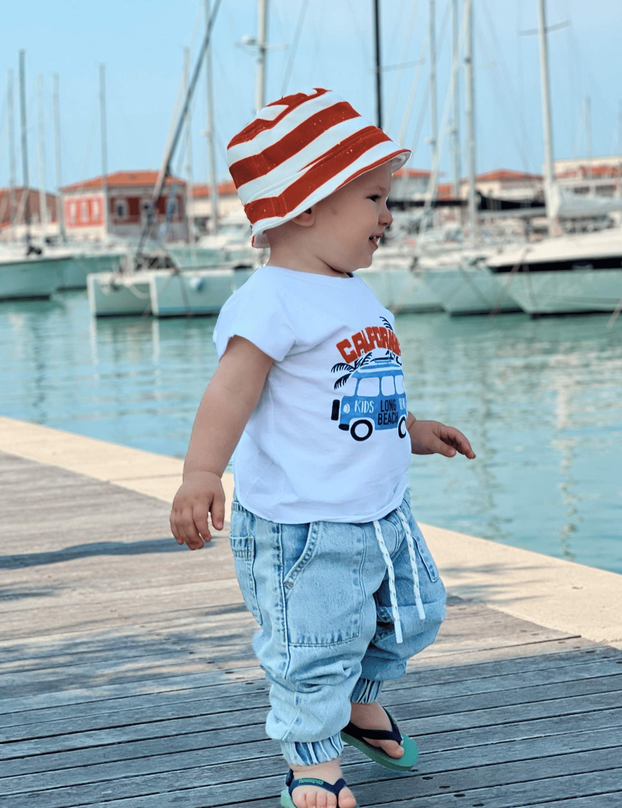 Camiseta de bebé niño color blanco