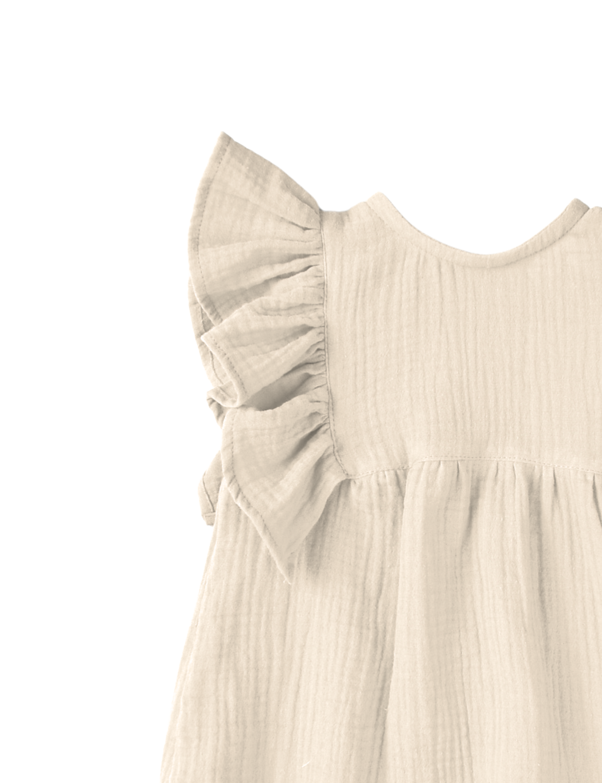 Blusa de niña crudo Cocote & Charanga VERANO/Outlet