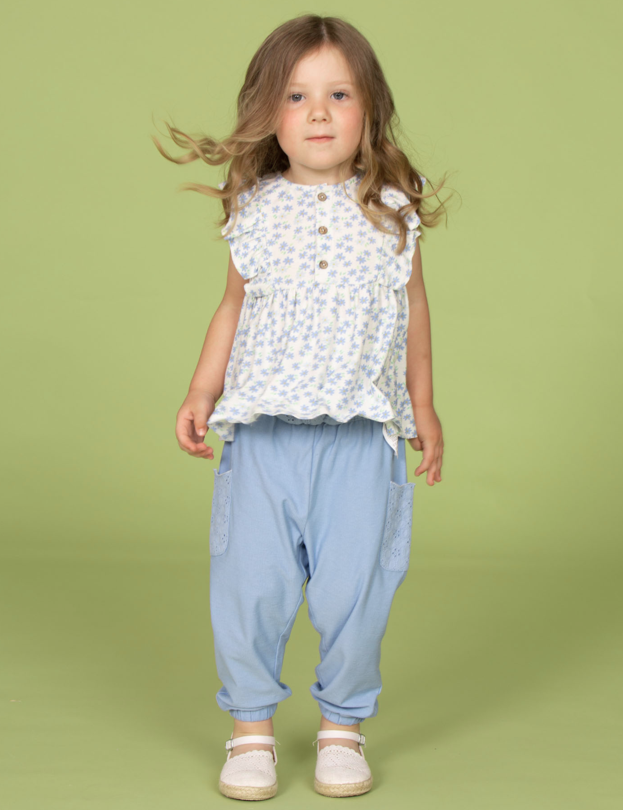 Pantalón de bebé azul VERANO/Charanga