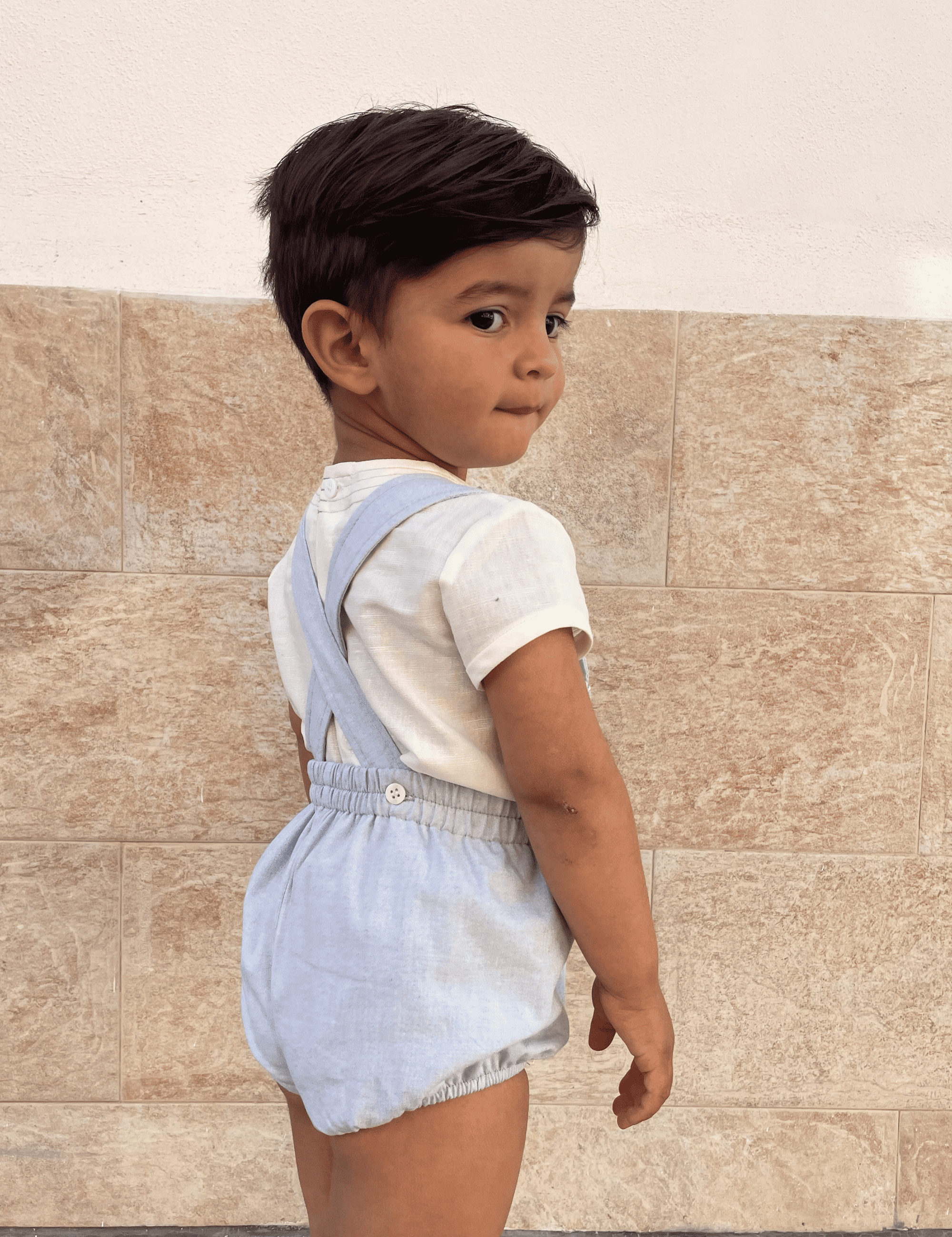 Conjunto de bebé azul Cocote & Charanga