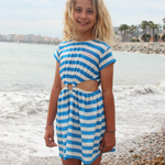 Vestido de niña listado VERANO/Outlet