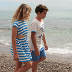 Vestido de niña listado VERANO/Outlet