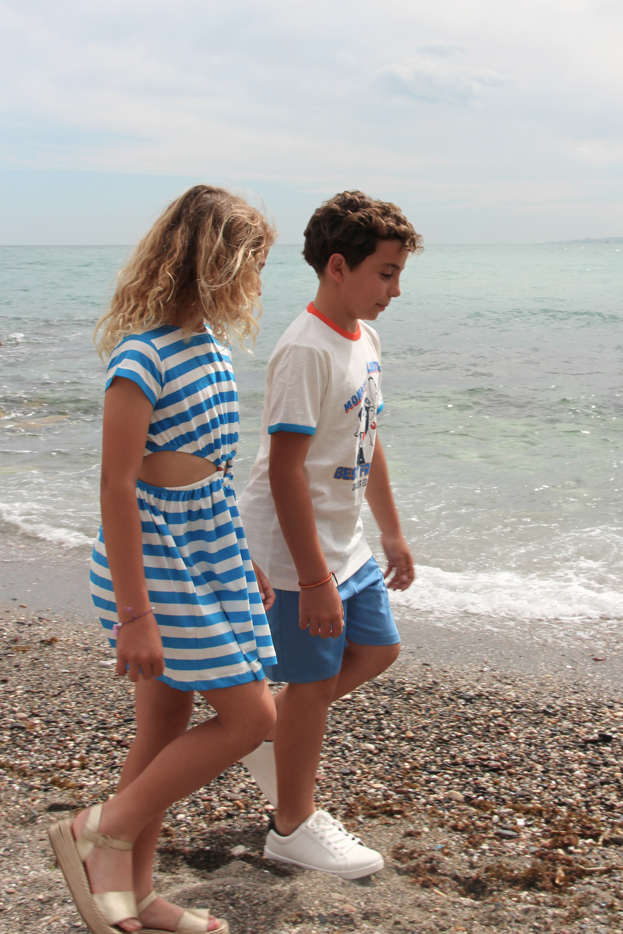 Vestido de niña listado VERANO/Outlet